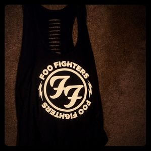 Foo fighters crop top